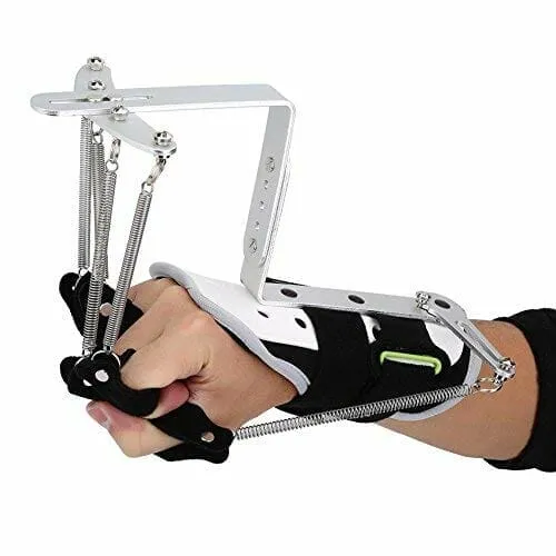 Flexor y extensor de dedos para pacientes con accidente cerebrovascular
