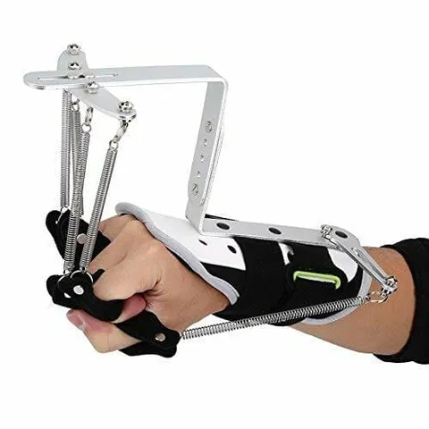 Flexor y extensor de dedos para pacientes con accidente cerebrovascular