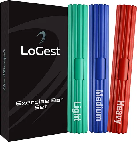 Barras de ejercicio de mano LOGEST TWIST
