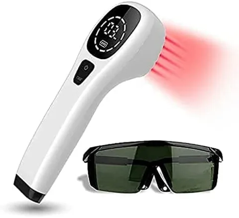 Dispositivo láser frío con pantalla LED